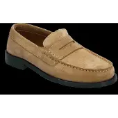 GARMENT PROJECT Miles Penny Loafer - Earth Suede - Beige - 43