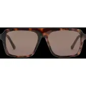 Mango Aviator Sunglasses With Plastic Frame - Brown - ONE SIZE