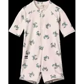 Liewood Max Printed Shortsleeve Swim Jumpsuit - Cream - 56