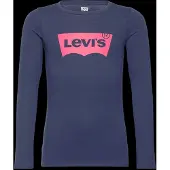 Levi's Long Sleeve Batwing Tee - Navy - 140