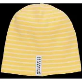 Geggamoja Topline Cap Striped - Yellow - 40/42(1-4M)