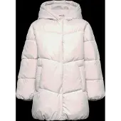 Mango Hood Puffer Coat - Cream - 13-14