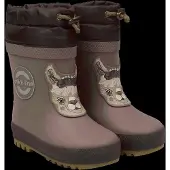 Mikk-Line Wellies Winter - 3D - Brown - 23