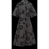 Marimekko Popliini Unikko - Black - 42