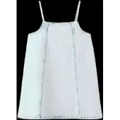 Mango Short Denim Dress - Blue - 164