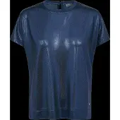 Mos Mosh Mmnivola O-Neck Metallic Tee - Navy - XS