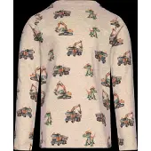 Minymo T-Shirt Ls Aop - Beige - 86