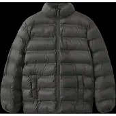 Mango Quilted Jacket - Khaki green - 140