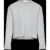 Mango Long Sleeves Knit Cardigan - Grey - 5-6