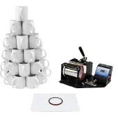 MonsterShop Pixmax mukit sublimaatiopainatukseen 72 kpl