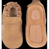 Melton Delicate Leather Slippers - Brown - 16/19