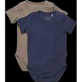 Minymo Body Ss (2-Pack) - Navy - 56