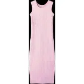 Name it Nkfjenna Sl Slim Maxi Dress - Pink - 164