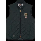 Morris Trenton Quilted Vest - Navy - S