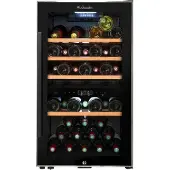 Temptech viinikaappi ECS51.2Z (vapaasti seisova, 49 pulloa)
