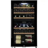 Temptech viinikaappi ECS31.2Z (vapaasti seisova, 29 pulloa)
