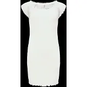 Kids Only Kogjojo Life Ss Dress Jrs - White - 134-140