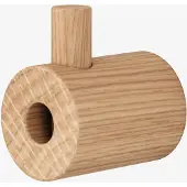 MOEBE wooden wall hook -koukku Tammi
