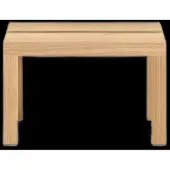 MOEBE Peg, Stepping Stool, Oak (Fsc 100%) - ONE SIZE