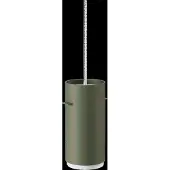 MOEBE Tube -riippuvalaisin small Ø 8 cm Pine green