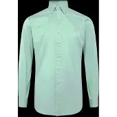 Ralph Lauren 80/2 Twill Sf-Wvn-Shirt - Green - S