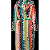 Missoni Giacomo Bathrobe Hooded - Multi/patterned - XL