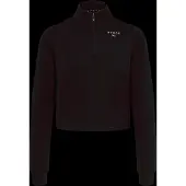 Puma Urheilullinen collegetakki 'Cloudspun' musta / valkoinen