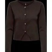 ONLY Onlscarlett Ls Button Cardigan Knt - Brown - L