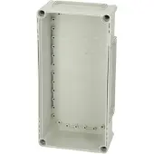 Fibox Base, PC Aukot, 2x koko 1 laippa + 2x koko 2 laippa 3530136 Kabinet-underdel 380 x 190 x 100 Polykarbonat Gråhvid (RAL 7035) 1 stk