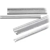 Fibox ARH 2328 DIN-kisko rei'ittämätön teräslevy 260 mm 1 kpl