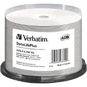 DataLifePlus DVD-R 4,7GB/120min, 16x, printable, spindle, 50kpl