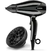 BaByliss 6715DE Ammattimainen Hiustenkuivain - Difuusori - Ultra kompakti muoto - AC-moottori - Teho 2200W