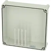 Fibox Cover eko80-g Harmaa 280x280x80