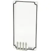 Fibox kansi, PC läpinäkyvä 3720145 Universalkabinet 380 x 190 x 30 Polykarbonat Gråhvid (RAL 7035) 1 stk