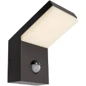 Deko-light Ulkoseinävalaisin liiketunnistimella Tucanae, Alumiini/harmaa/sinkki, Alumiini, Moderni
