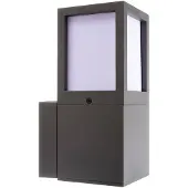 Deko-light Ulkoseinävalaisin Facado 2 Square, himmennettävä, Musta, Alumiini, Moderni,