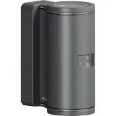 Steinel Ulkoseinävalaisin liiketunnistimella L940 SC, himmennettävä, Musta, Alumiini, Moderni