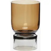 Hubsch Stand Vase - Brown - H17CM