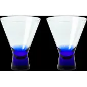 Broste Copenhagen Konus cocktaillasi 20 cl Intense blue
