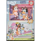 Educa Bluey 2 X 25, Wood - Multi/patterned - ONE SIZE