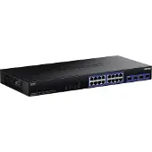 Trendnet TEG-S50204, Hallitsematon, 2.5G Ethernet (100/1000/2500), Täysin kaksipuolinen, Telineasennus, Työpöytä