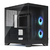 Fractal Design Pop 2 Vision Black RGB, ikkunallinen miditornikotelo, musta