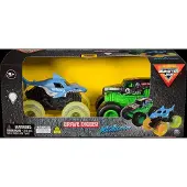 Monster Jam 1:43 Glowing Light 2 Pack - Green - ONE SIZE