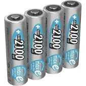 Ansmann 1x4 Maxe Nimh Ladattavat Mignon Aa 5035052 Paristot 2100mah