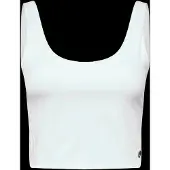 Björn Borg Ace 2 In 1 Cropped Tank - White - L