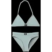 Calvin Klein Triangle Bikini Set - Blue - 128-140
