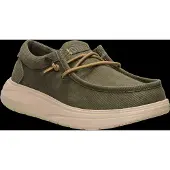 HEY DUDE Wally Comf Worn - Khaki green - 43