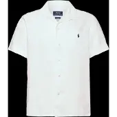 Ralph Lauren Classic Fit Linen Camp Shirt - White - S