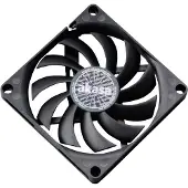 Akasa – Slimfan case fan, 80x80x10.8mm, 600-3000rpm, 27dB, PWM, black (AK-FN076)