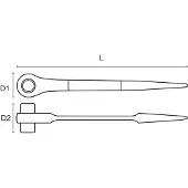 Bahco Telineavain SC2RM, 19-22mm